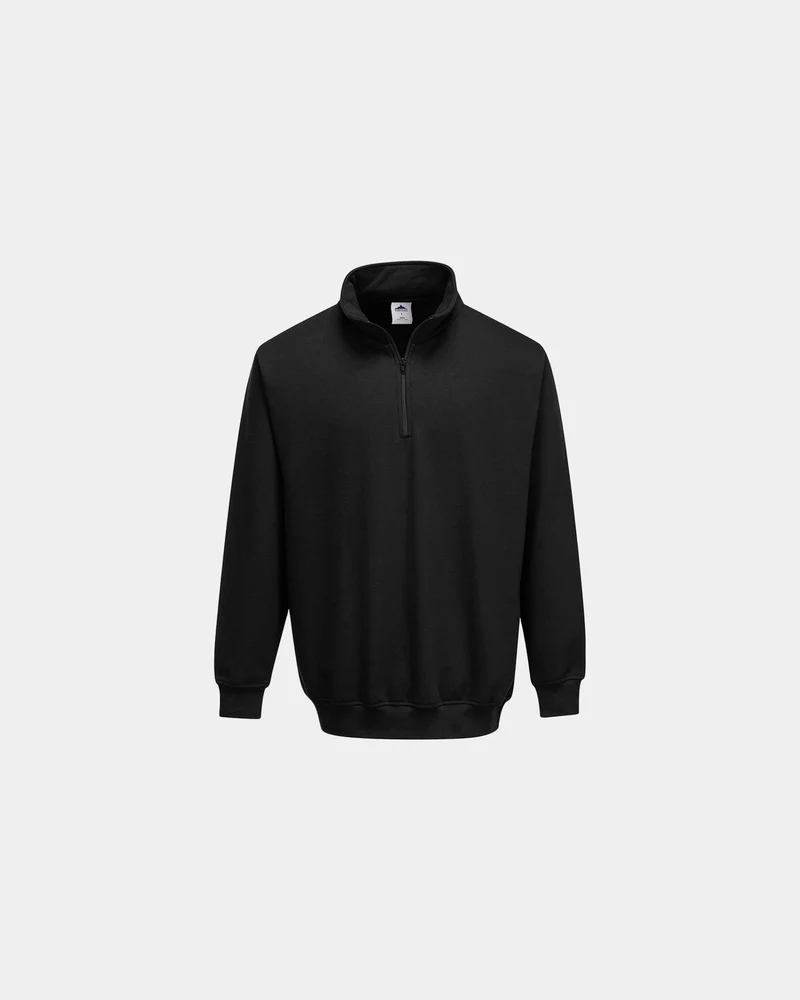 Sweatshirt mit Reißverschluss Sorrento zum Personalisieren