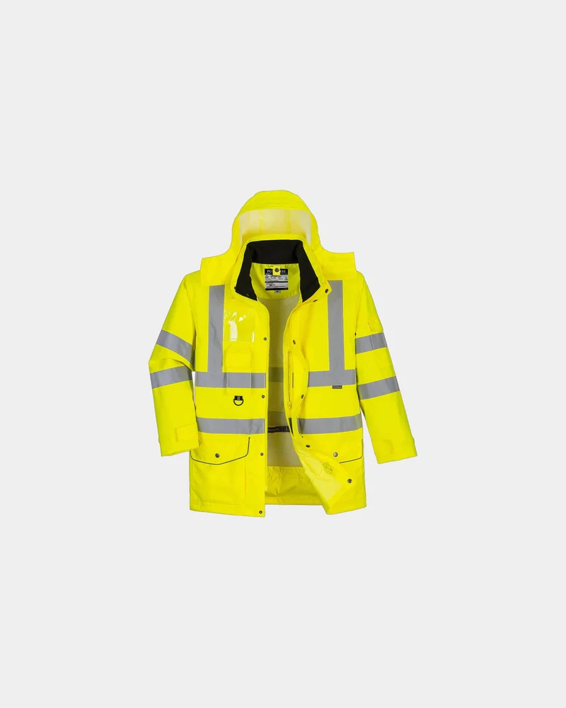 Parka Hi-Vis 4-en-1 zum Personalisieren