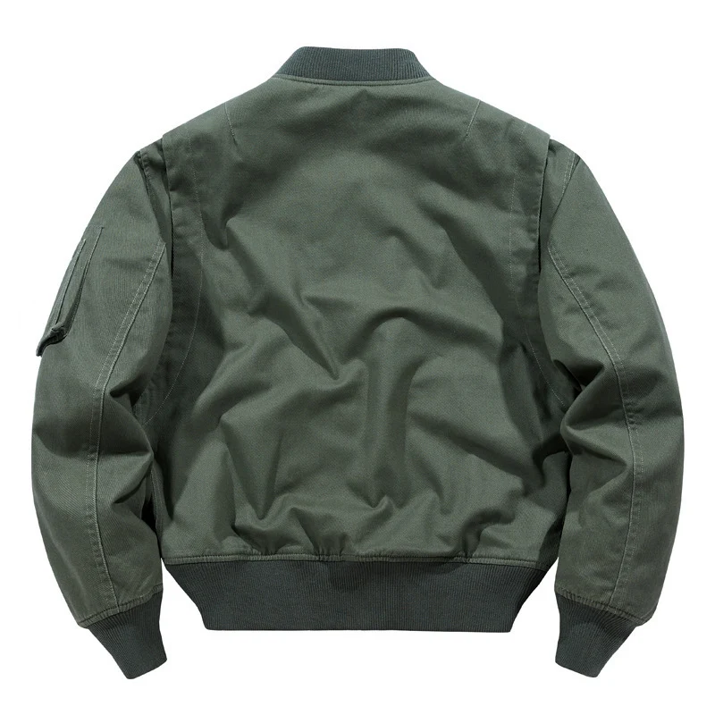Herren Kurzblouson im Piloten-Design mit Utility-Ärmeltasche und aufgesetzten Pattentaschen Drune