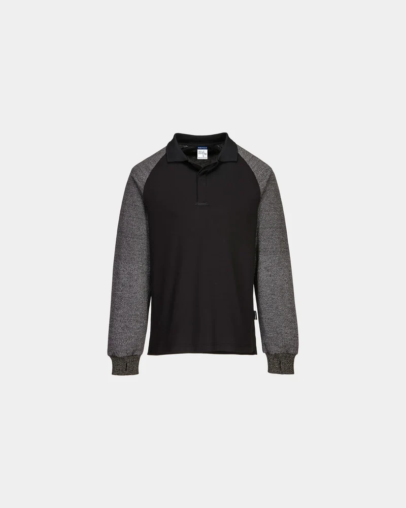 Poloshirt mit schnittfesten Ärmeln zum Personalisieren