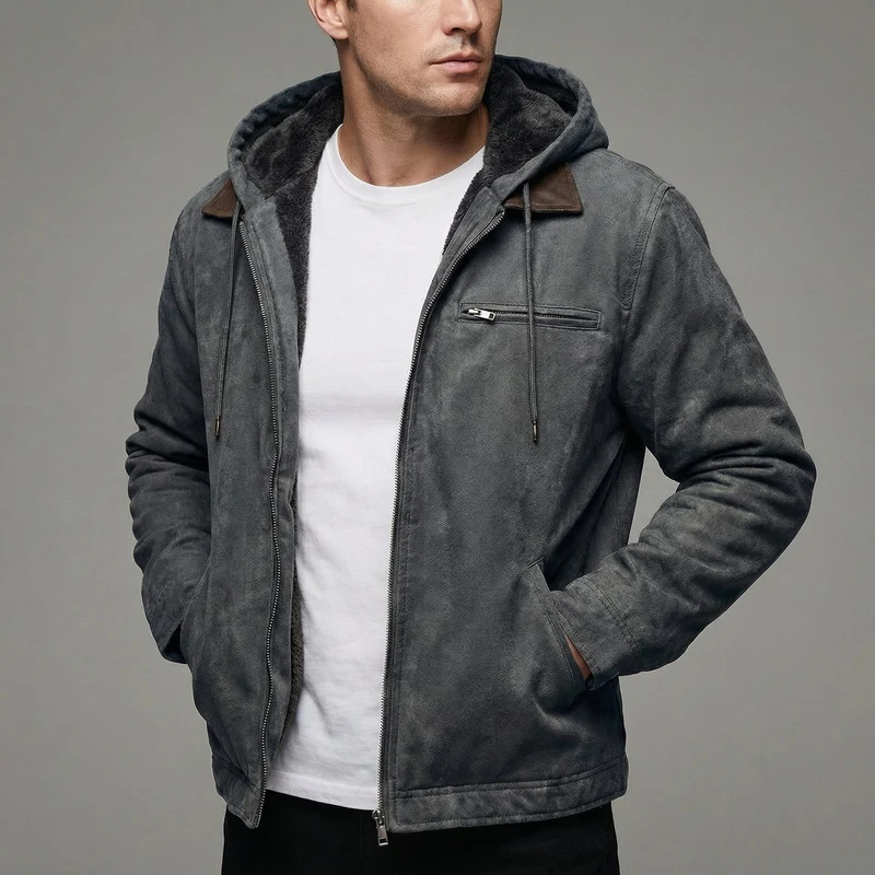 Ethan | Rugged Insulated Casual Men's Winter Jacket