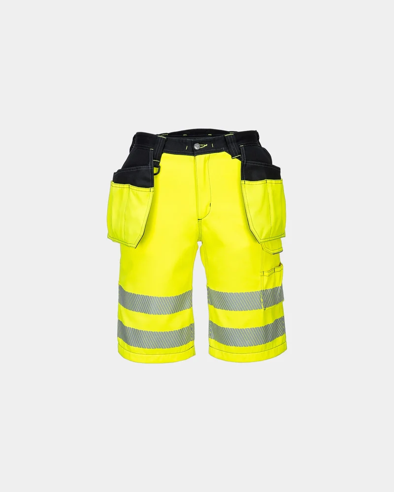 Bermuda PW3 Hi-Vis Portwest zum Personalisieren