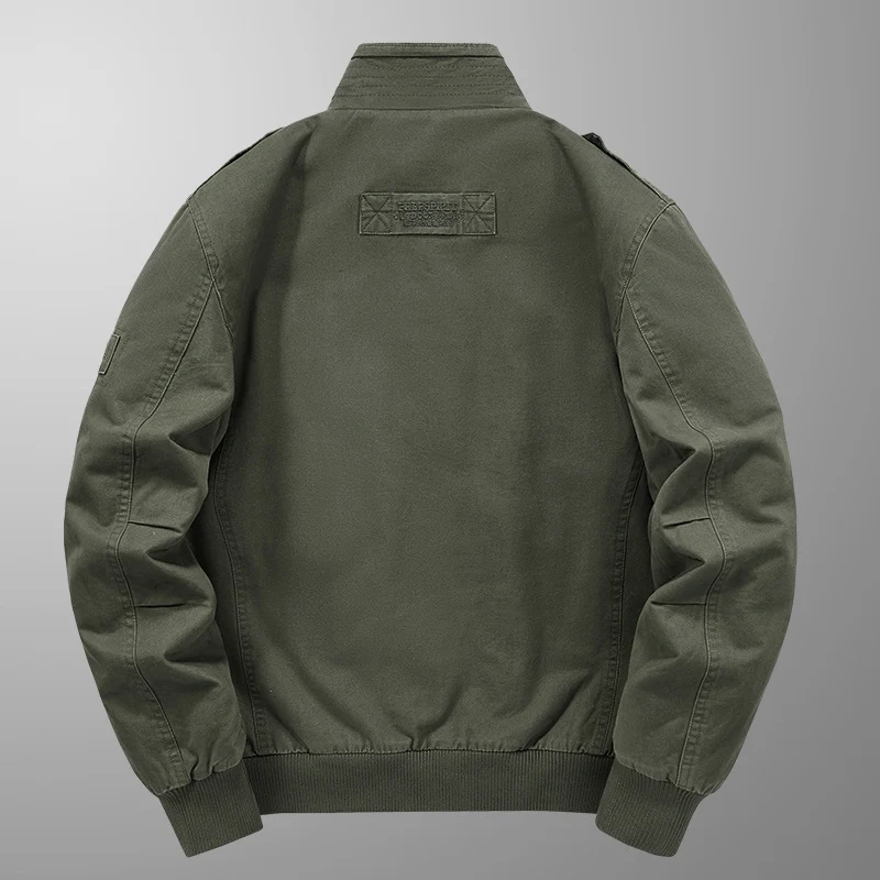 Herren Isolierter Field-Blouson mit vollem Teddyfleecefutter, verdeckter Zip-Front und Utility-Taschen Drune