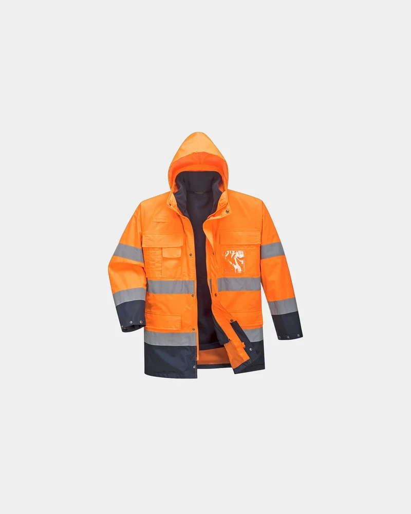 Warnschutz-Parka 3 in 1 zum Personalisieren
