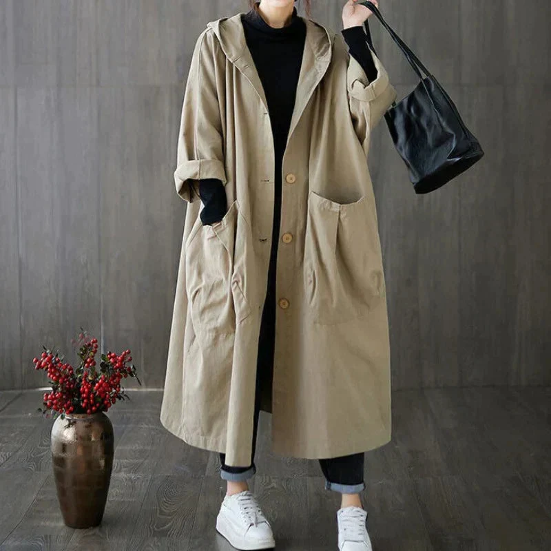 Jessica | Lightweight & Versatile Oversized Trench Coat