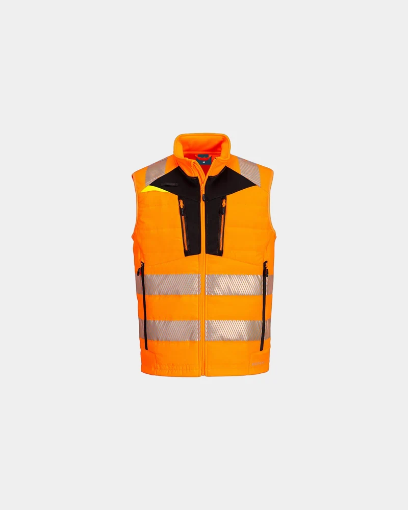 Softshell-Weste Hi-Vis Portwest DX4 zum Personalisieren