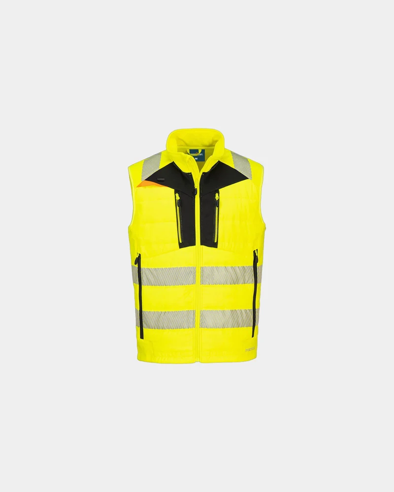 Softshell-Weste Hi-Vis Portwest DX4 zum Personalisieren