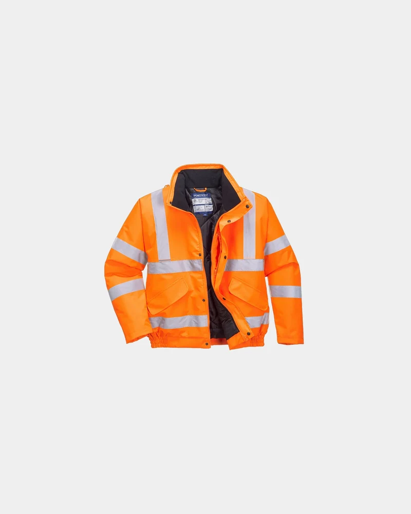 Warnjacke wasserdicht Hi-Vis GO/RT zum Personalisieren