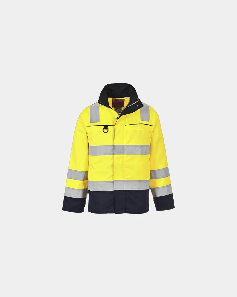 Warnjacke Hochsicherheit Portwest zum Personalisieren