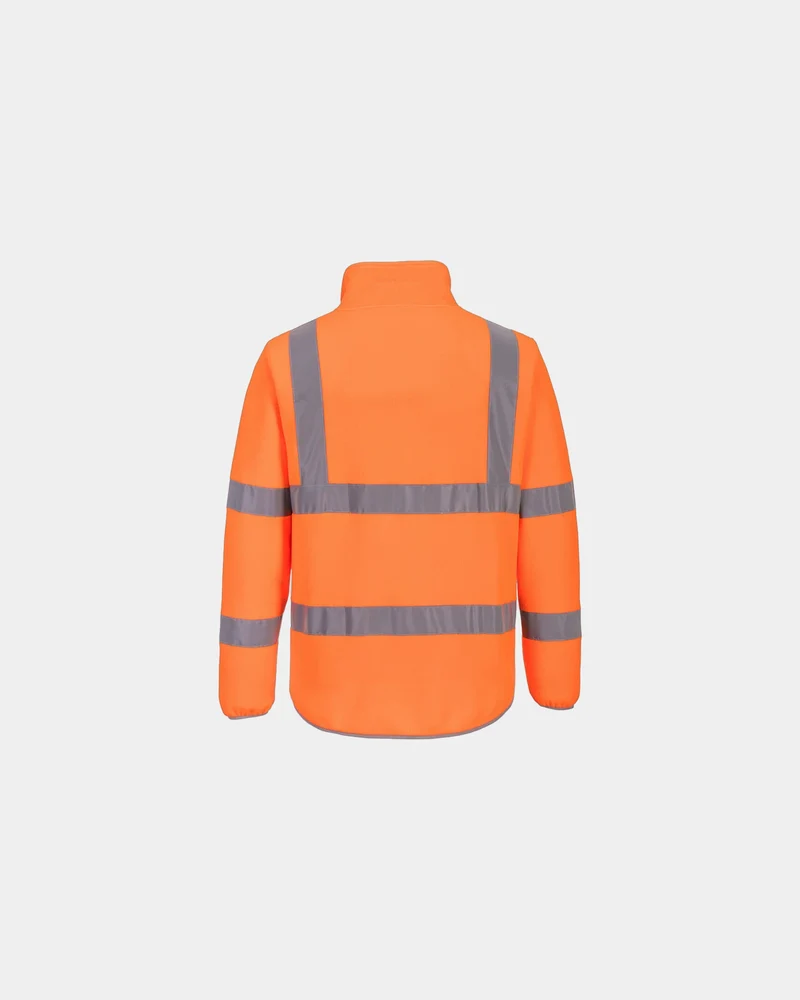 Fleecejacke hochvisibel 100% Polyester Portwest zum Personalisieren