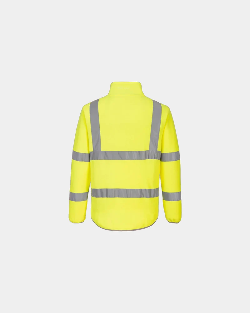 Fleecejacke hochvisibel 100% Polyester Portwest zum Personalisieren