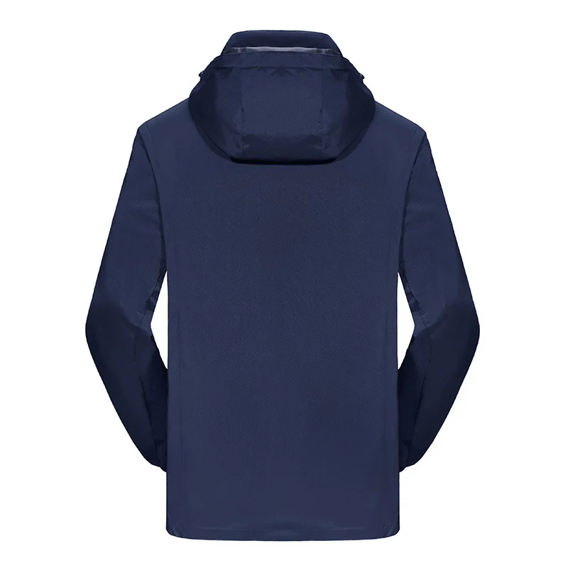 Herren dreiteilige Softshell-Winterjacke mit herausnehmbarer Fleece-Innenjacke und abnehmbarer Kapuze Drune
