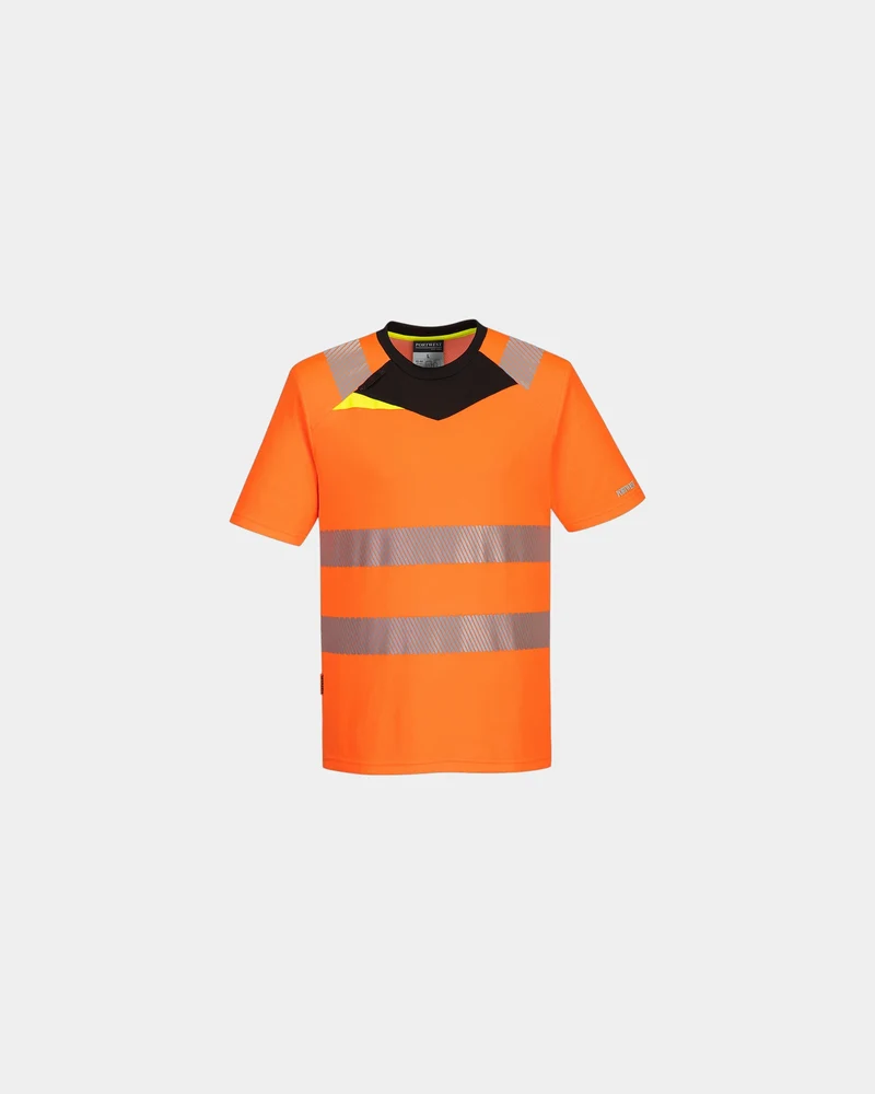 T-Shirt Portwest DX4 Hi-Vis S/S zum Personalisieren