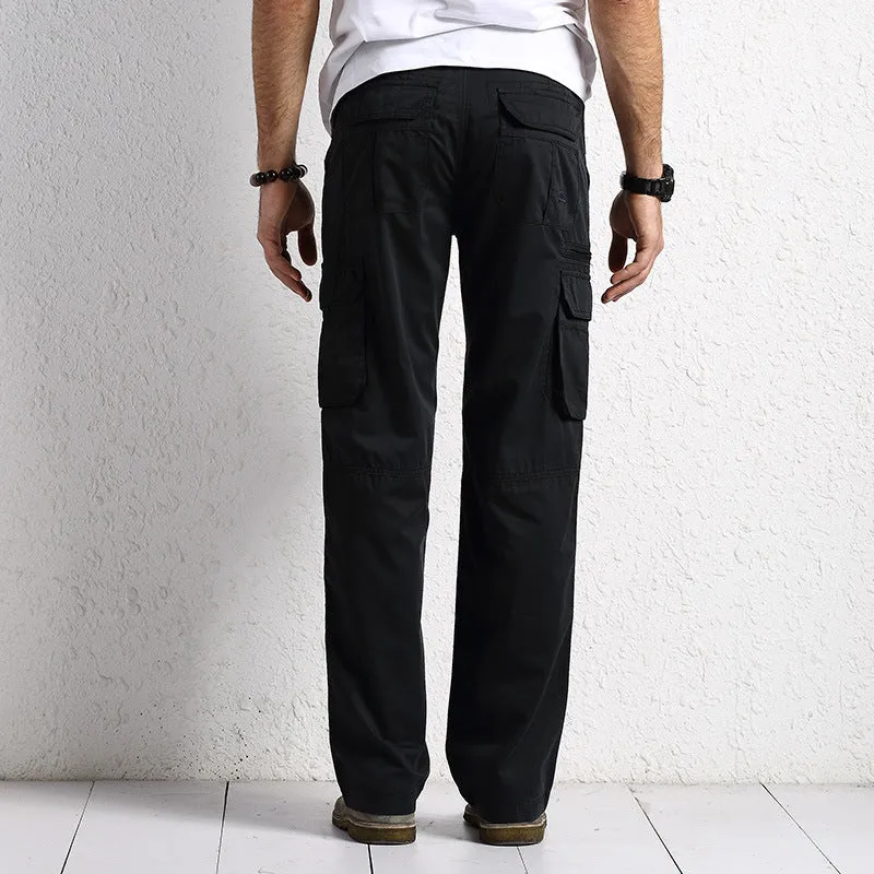 Herren Cargohose mit Multifunktionstaschen, robustem Canvas und ergonomischem Schnitt Drune