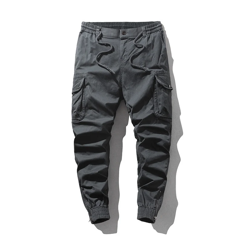 Herren Cargo-Jogginghose mit Utility-Taschen und elastischen Bündchen Drune