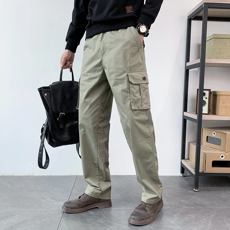 Herren Cargo-Hose im urbanen Utility-Workwear-Stil Drune
