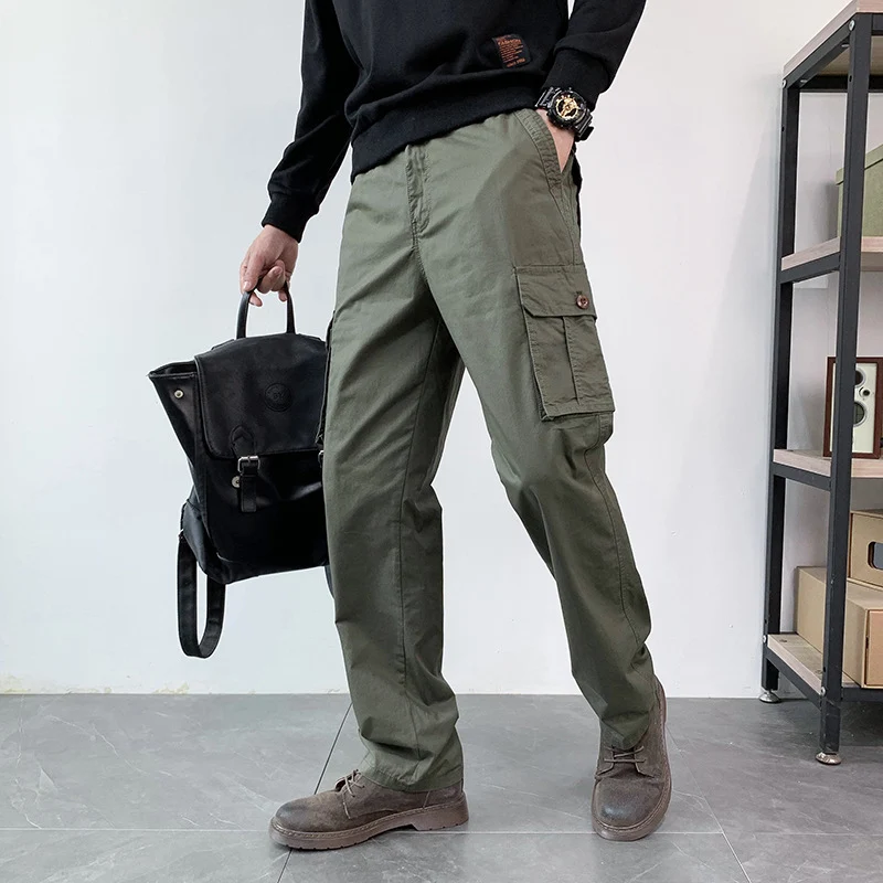Herren Cargo-Hose im urbanen Utility-Workwear-Stil Drune