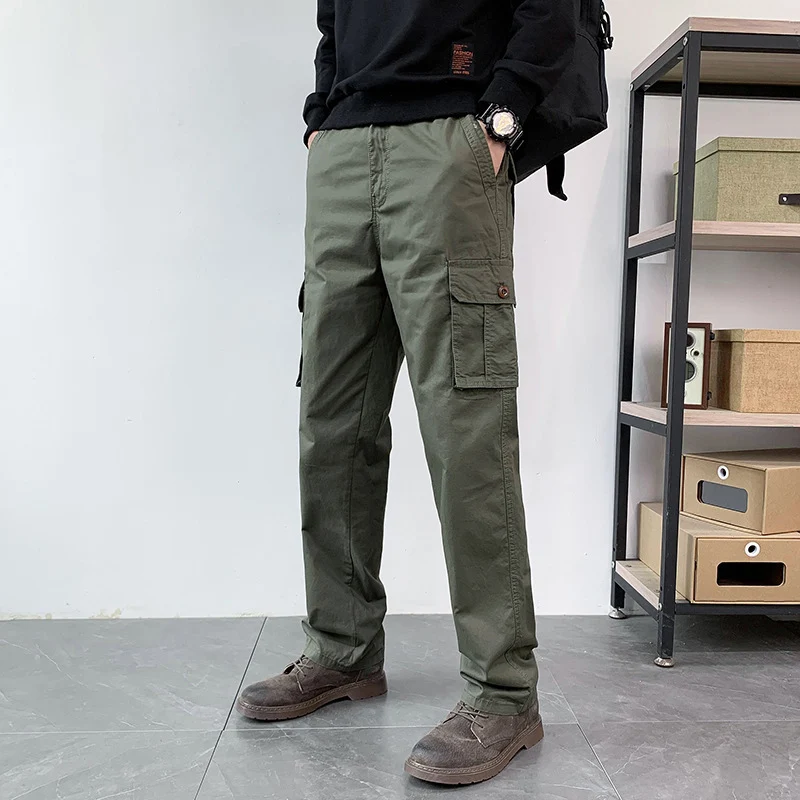Herren Cargo-Hose im urbanen Utility-Workwear-Stil Drune