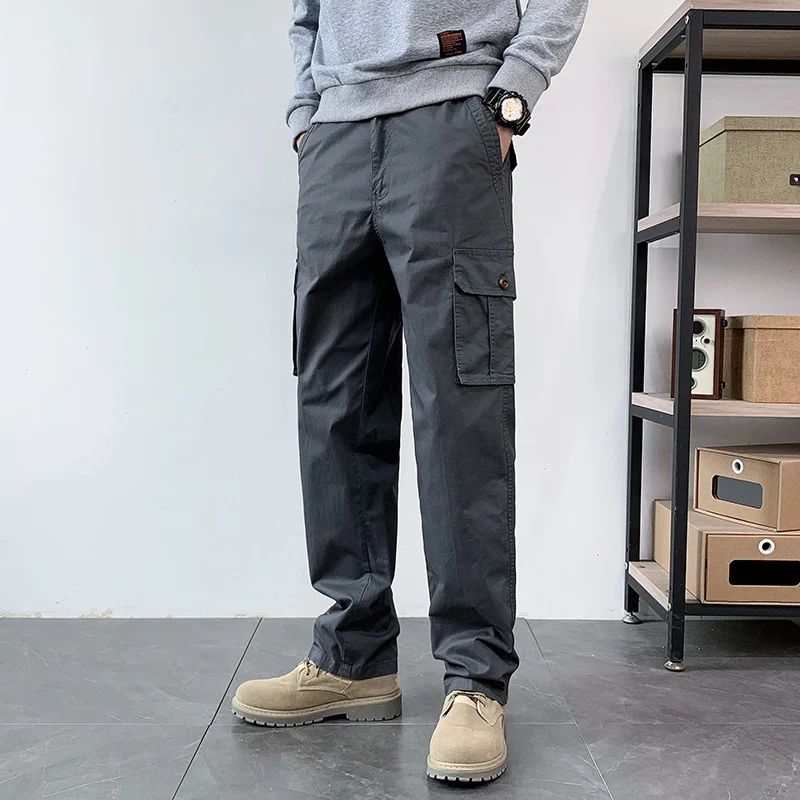 Herren Cargo-Hose im urbanen Utility-Workwear-Stil Drune