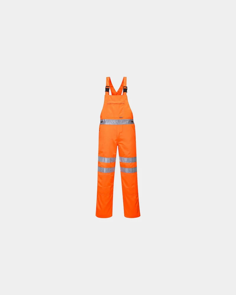 Latzhose Warnschutz GO/RT Portwest zum Personalisieren