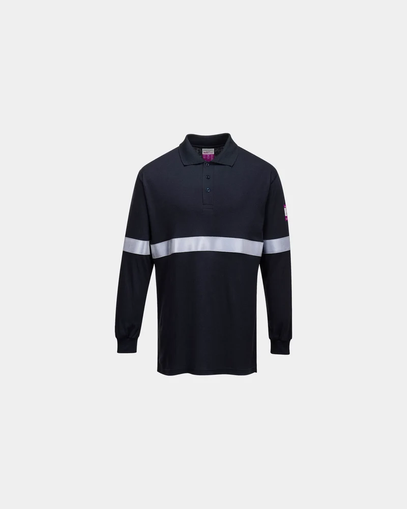 Poloshirt antistatisch flammensicher Portwest zum Personalisieren