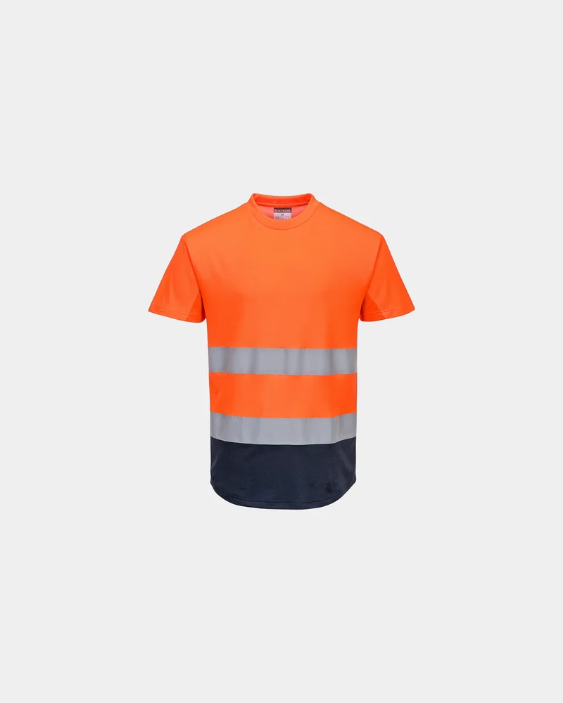 T-Shirt Mesh zweifarbig Portwest zum Personalisieren