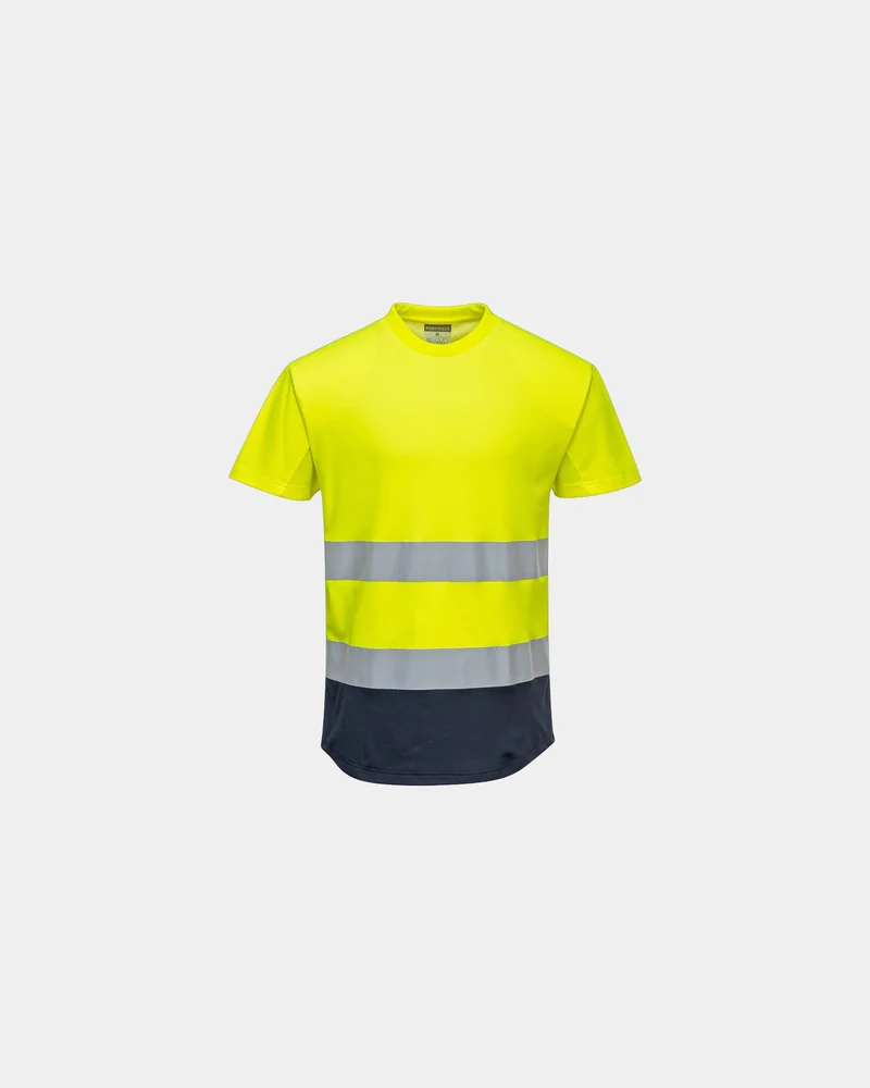T-Shirt Mesh zweifarbig Portwest zum Personalisieren