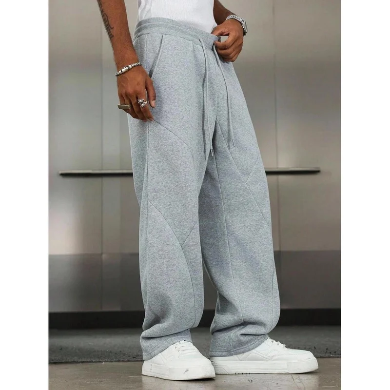 Herren Lässige Oversized Jogginghose Drune
