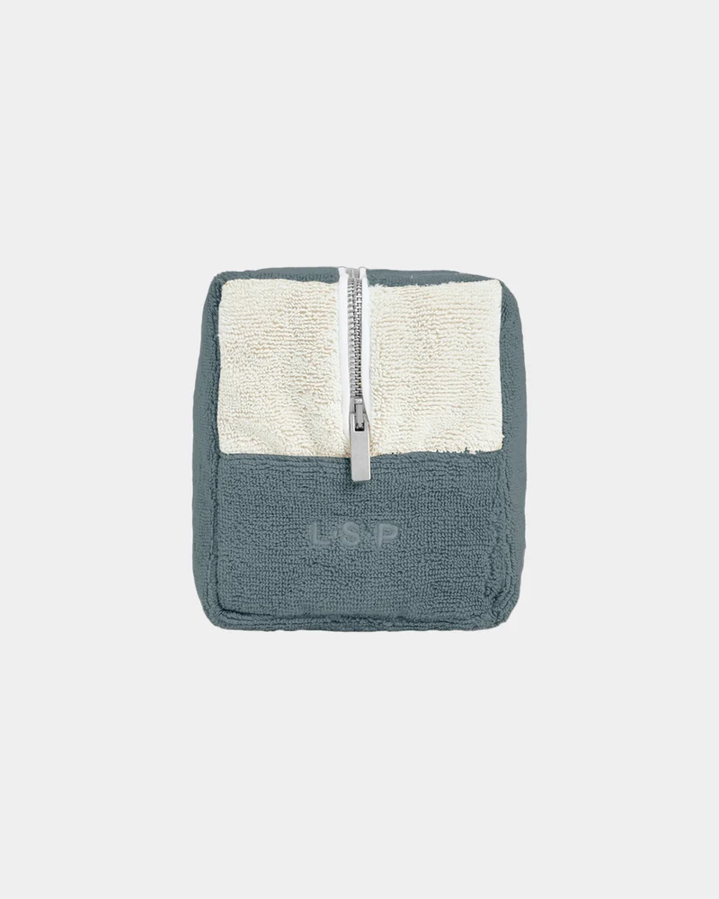 Kosmetiktasche Bio-Baumwolle La Handtuch Paris Riviera zum Personalisieren