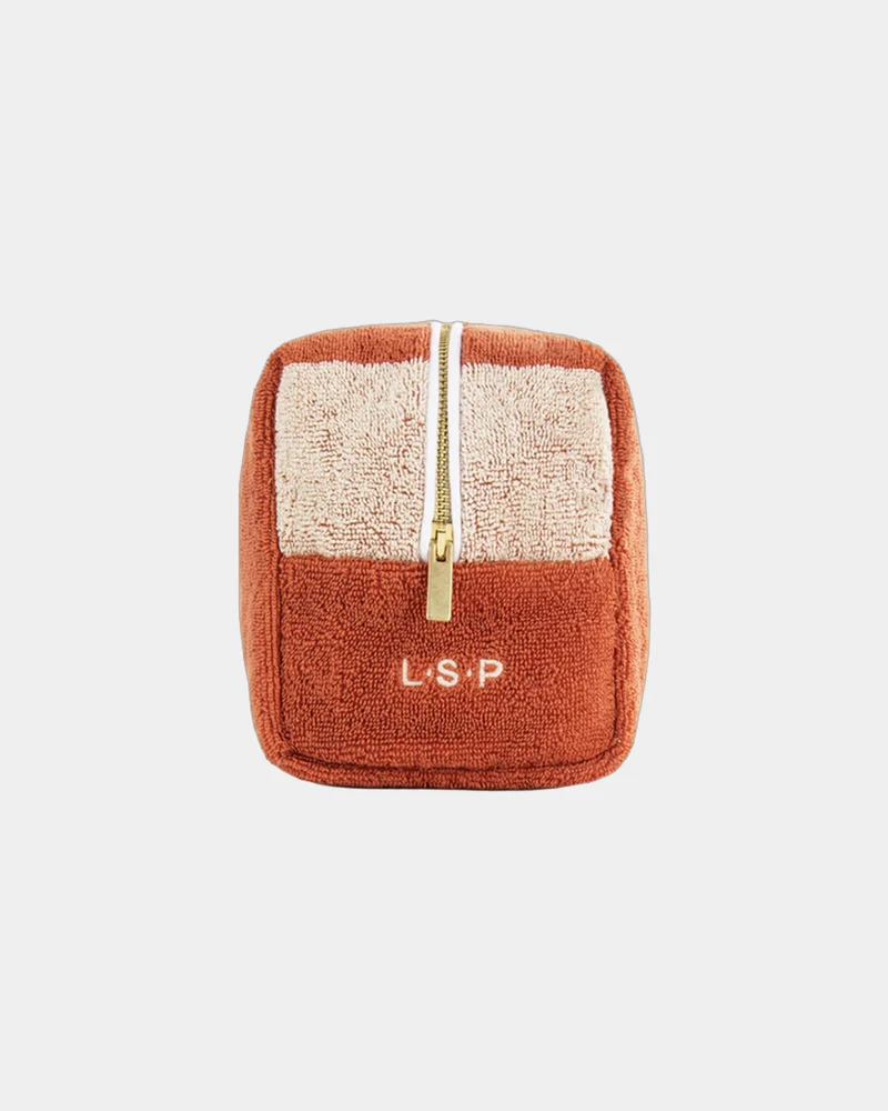 Kosmetiktasche Bio-Baumwolle La Handtuch Paris Riviera zum Personalisieren