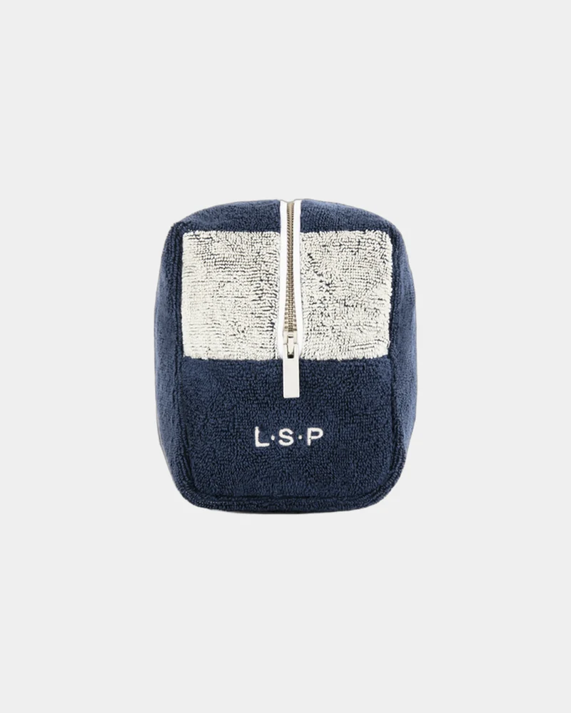Kosmetiktasche Bio-Baumwolle La Handtuch Paris Riviera zum Personalisieren