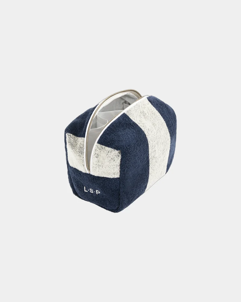 Kosmetiktasche Bio-Baumwolle La Handtuch Paris Riviera zum Personalisieren