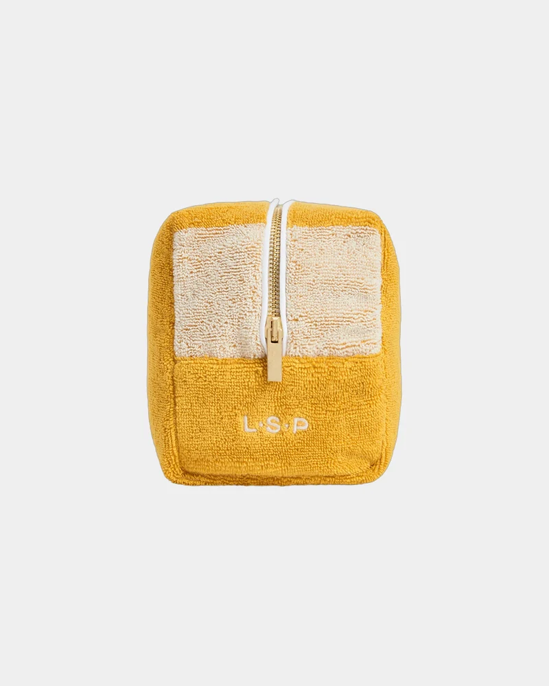 Kosmetiktasche Bio-Baumwolle La Handtuch Paris Riviera zum Personalisieren