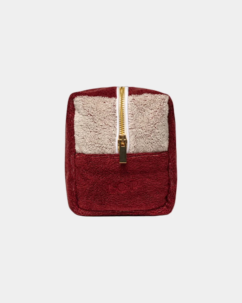 Kosmetiktasche Bio-Baumwolle La Handtuch Paris Riviera zum Personalisieren