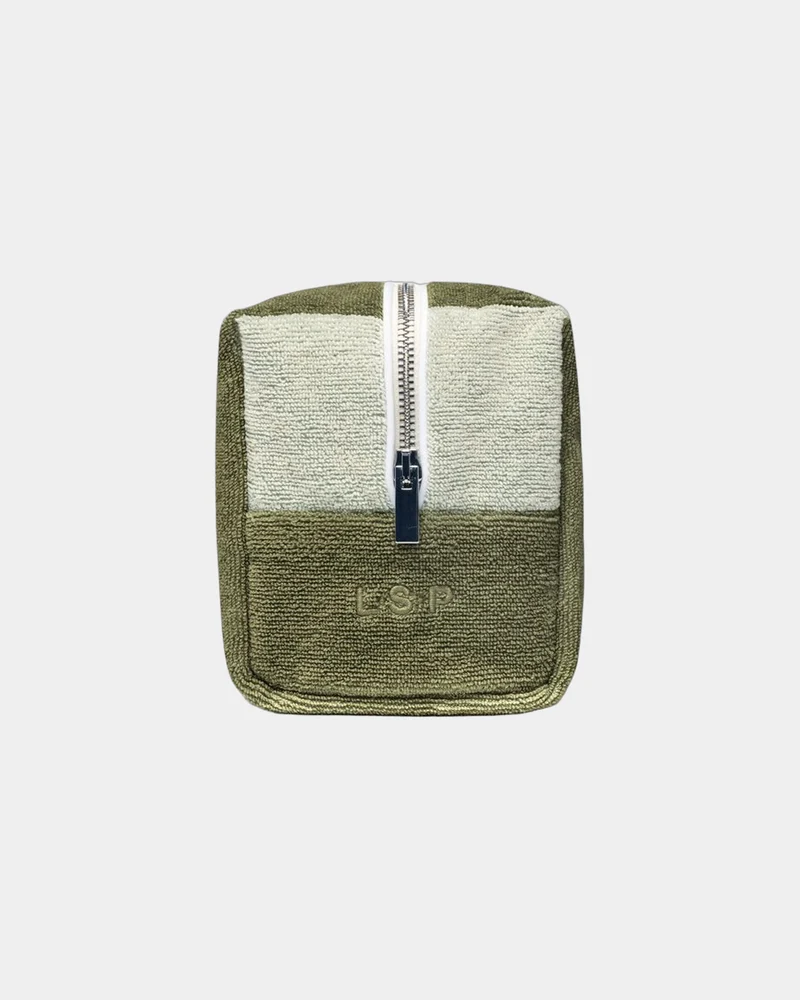 Kosmetiktasche Bio-Baumwolle La Handtuch Paris Riviera zum Personalisieren