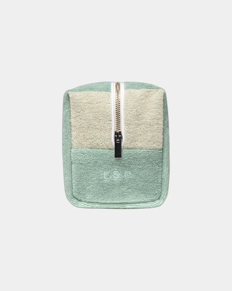 Kosmetiktasche Bio-Baumwolle La Handtuch Paris Riviera zum Personalisieren