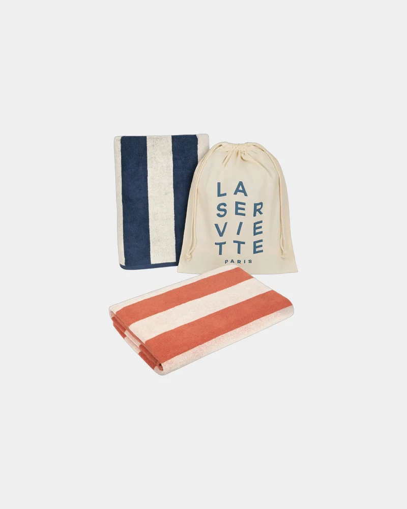 Handtuch für den Strand 90x170 La Handtuch Paris zum Personalisieren