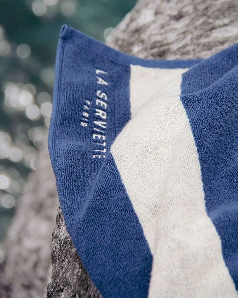 Handtuch für den Strand 90x170 La Handtuch Paris zum Personalisieren