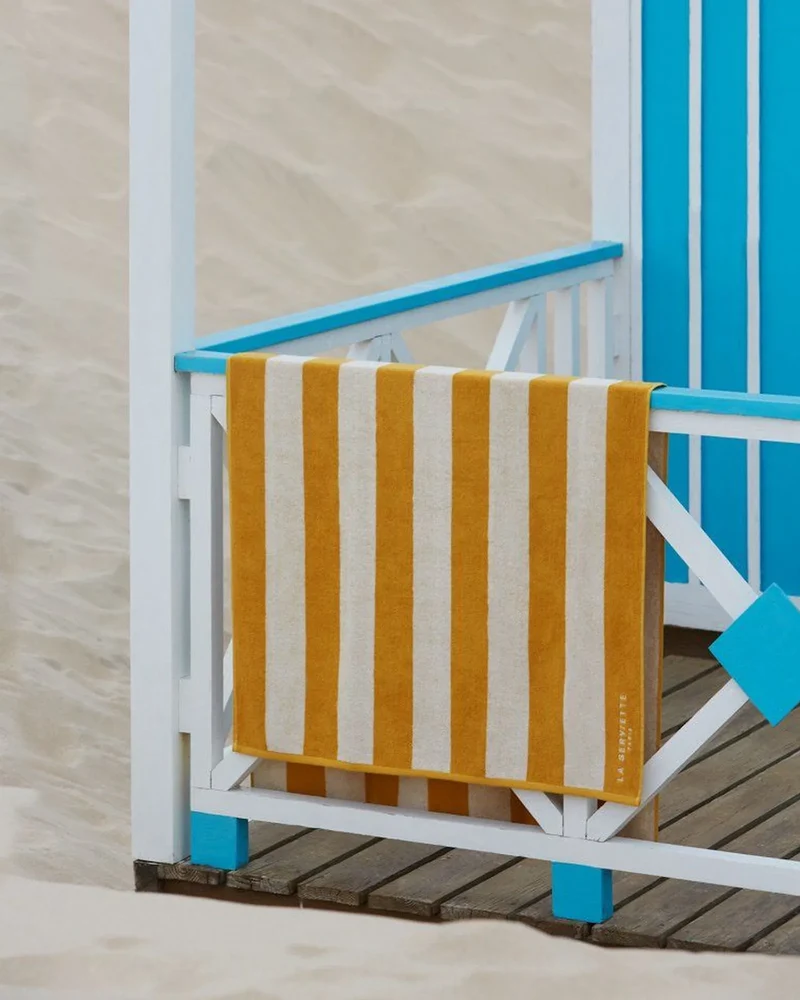 Handtuch für den Strand 90x170 La Handtuch Paris zum Personalisieren