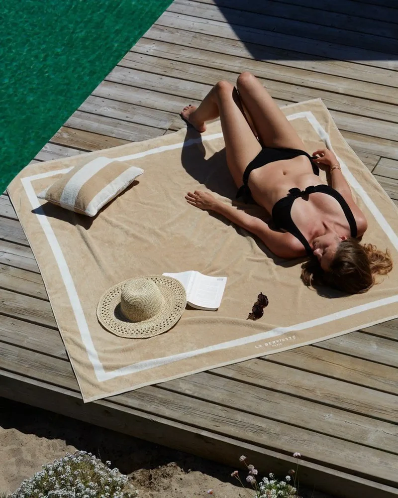 Strandtuch XXL 170x170 zum Personalisieren