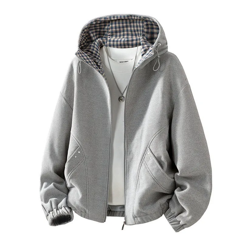 Damen Stylische Übergangsjacke mit Fleecefutter Drune