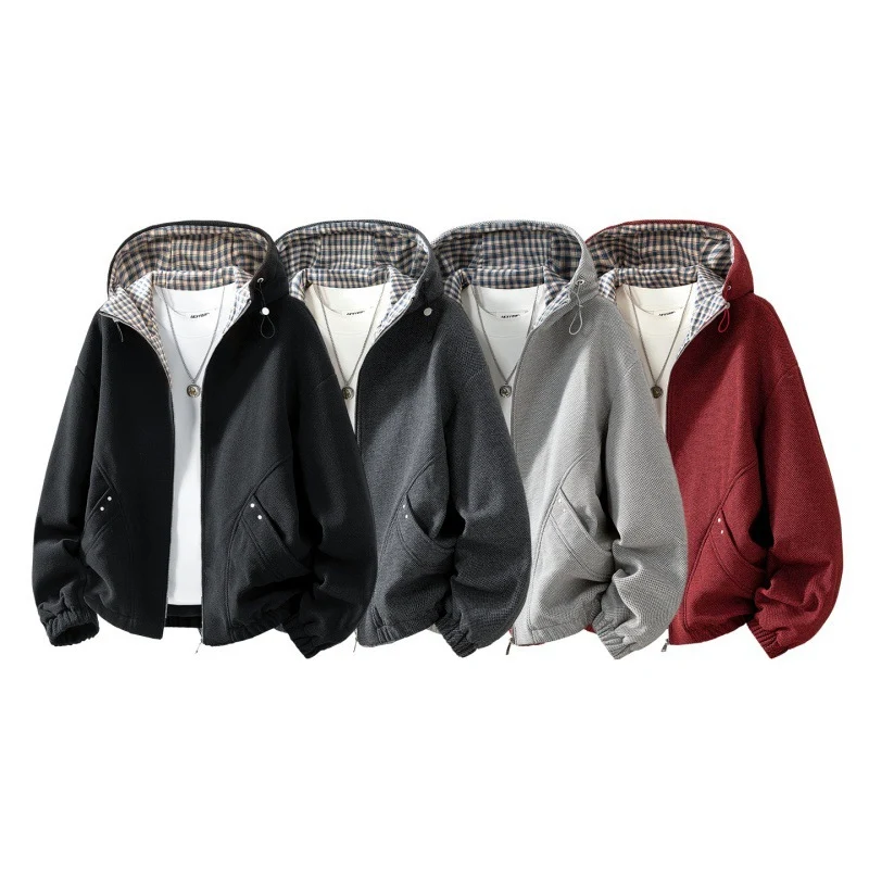 Damen Stylische Übergangsjacke mit Fleecefutter Drune