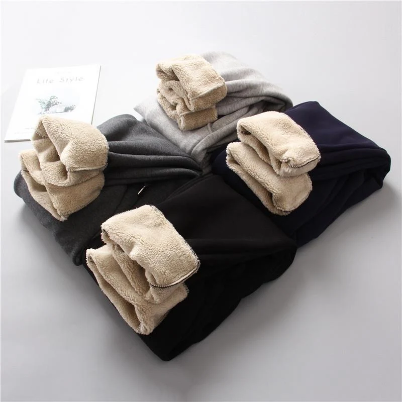 Damen nan gefütterte Therm-Jogginghose mit Kordelzug, seitlichen Eingrifftaschen und schmalem Bein Drune