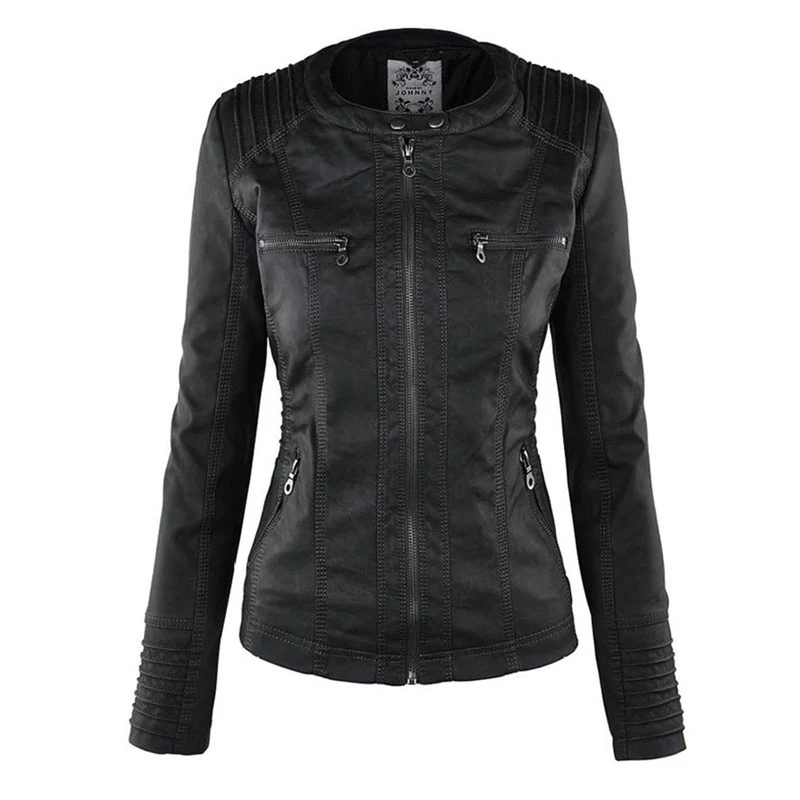Drune | Bikerjacke Mit Kapuze Für Damen - Winter