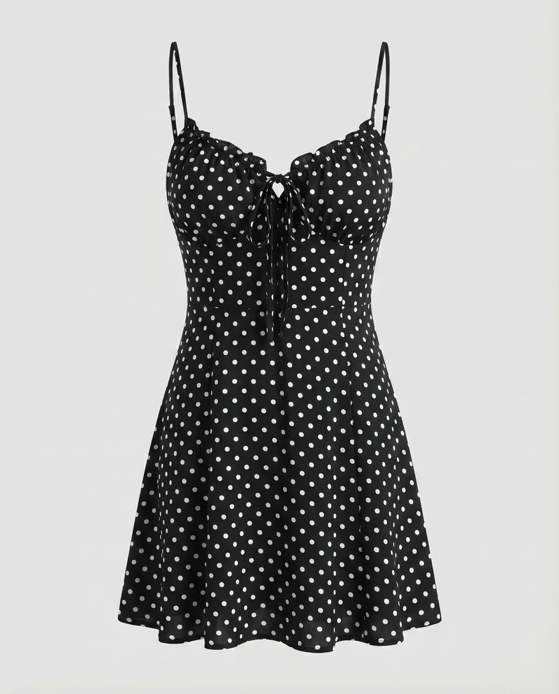 Damen Minikleid Herzausschnitt Gerafftes Bustier Bindeband
