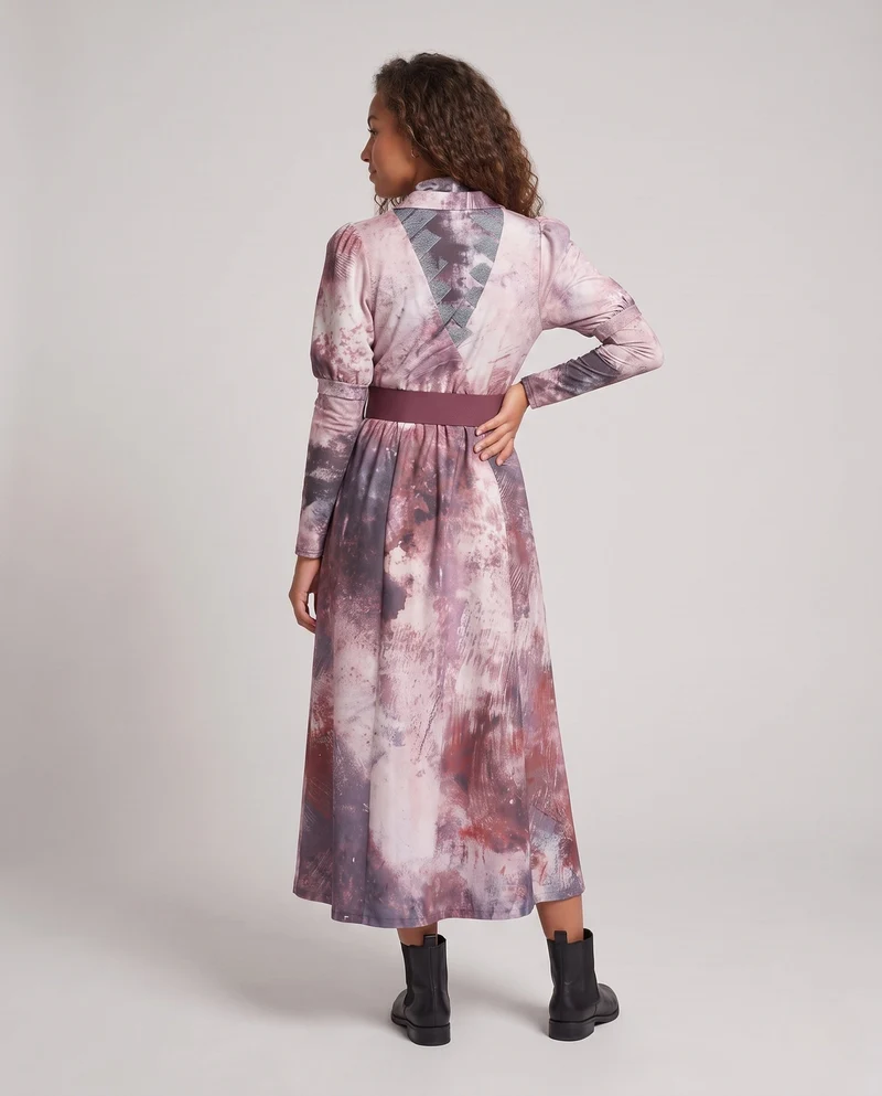 Frauen Mode Statement Kleid Drune