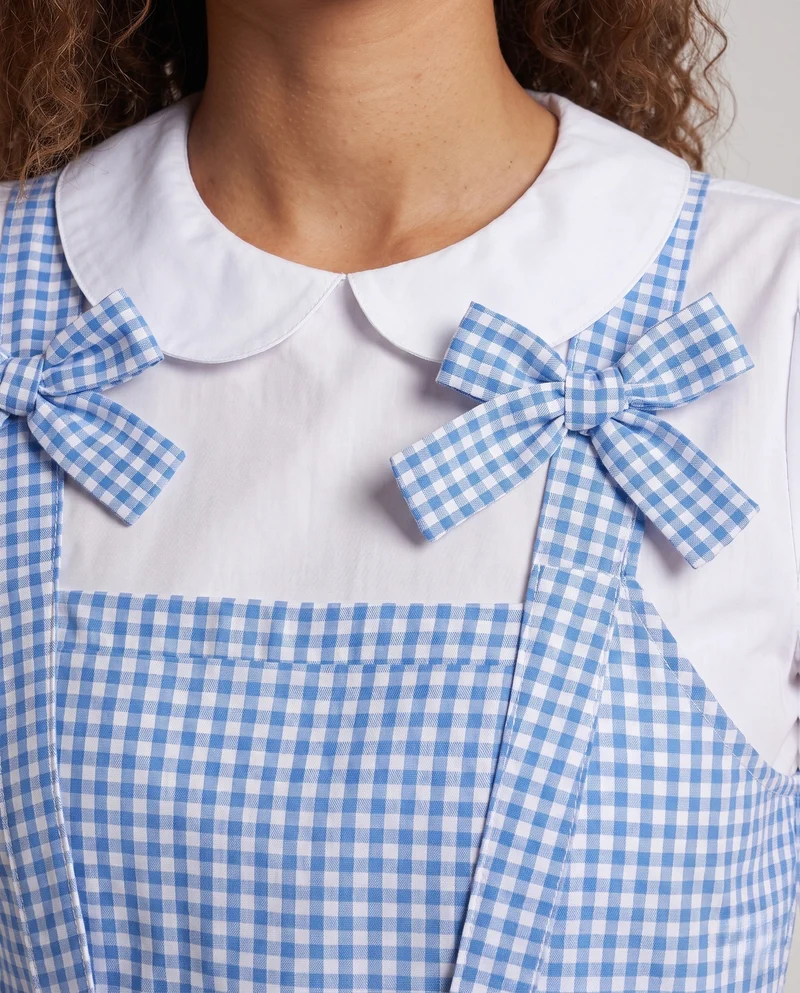 Damen Freizeitkleid mit kariertem Muster Drune