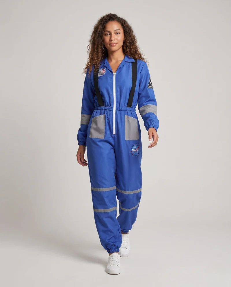 Damen futuristische Bluse Overall Drune