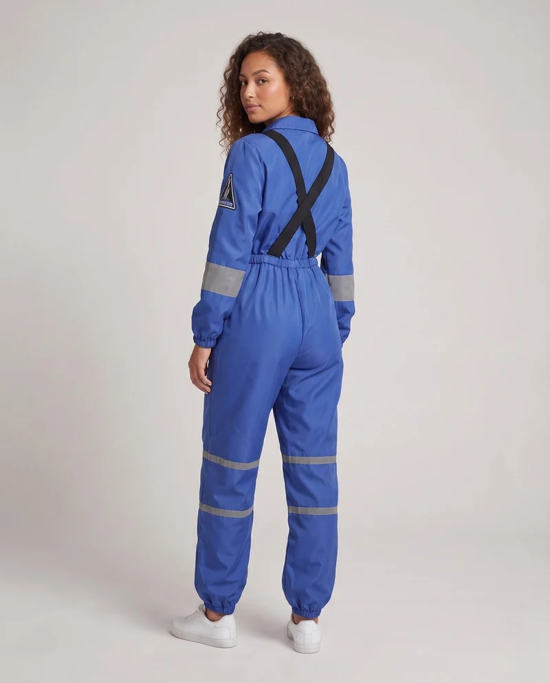 Damen futuristische Bluse Overall Drune
