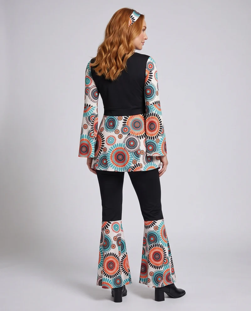 Damen Hippie-inspirierter Jumpsuit Drune